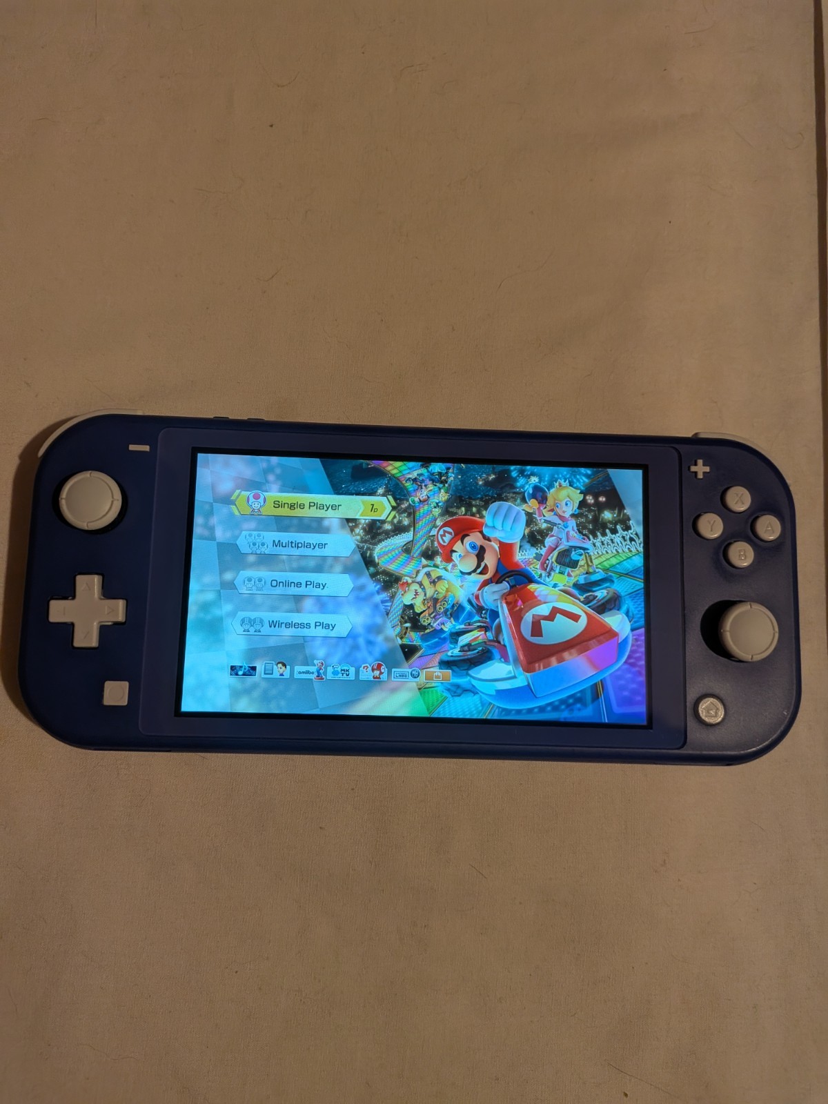 Nintendo Switch Lite Handheld Console Blue with USB-C and Headphone Jack