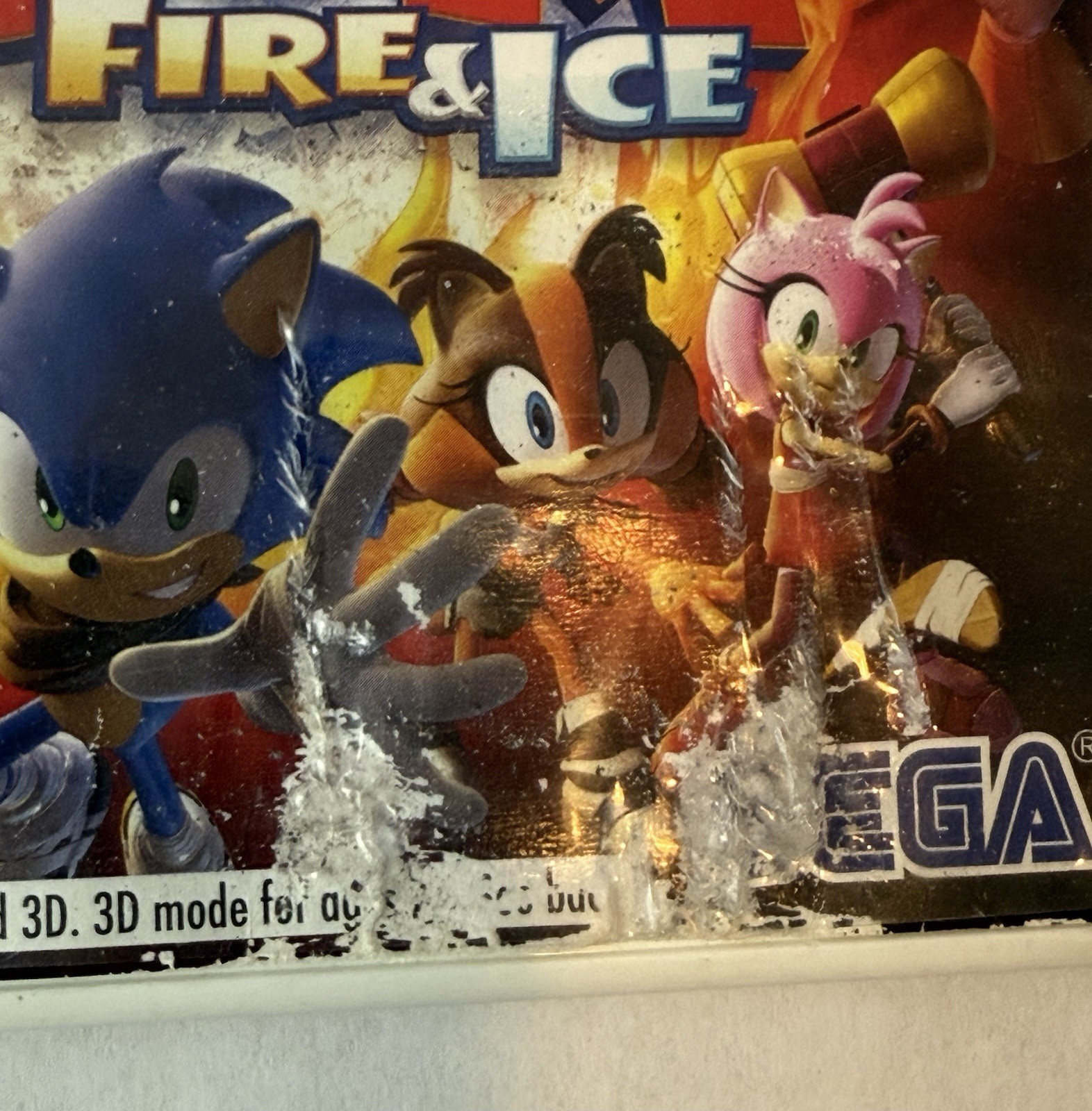 Sonic Boom: Fire & Ice (Nintendo 3DS, 2016)