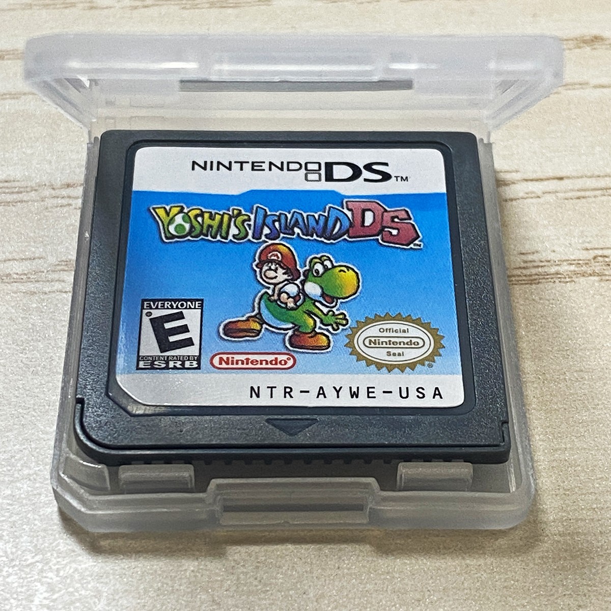 Yoshi’s Island DS Game Card for 3DS 2DS NDSI NDS NDSL Lite Tested