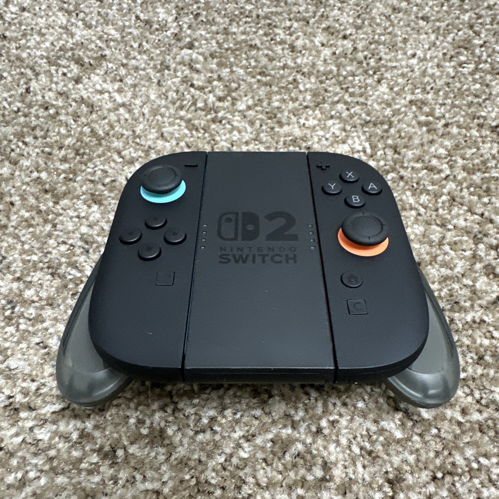 Official Nintendo Switch 2 Joy-Con Blue/Red With 2 Handheld Attachments