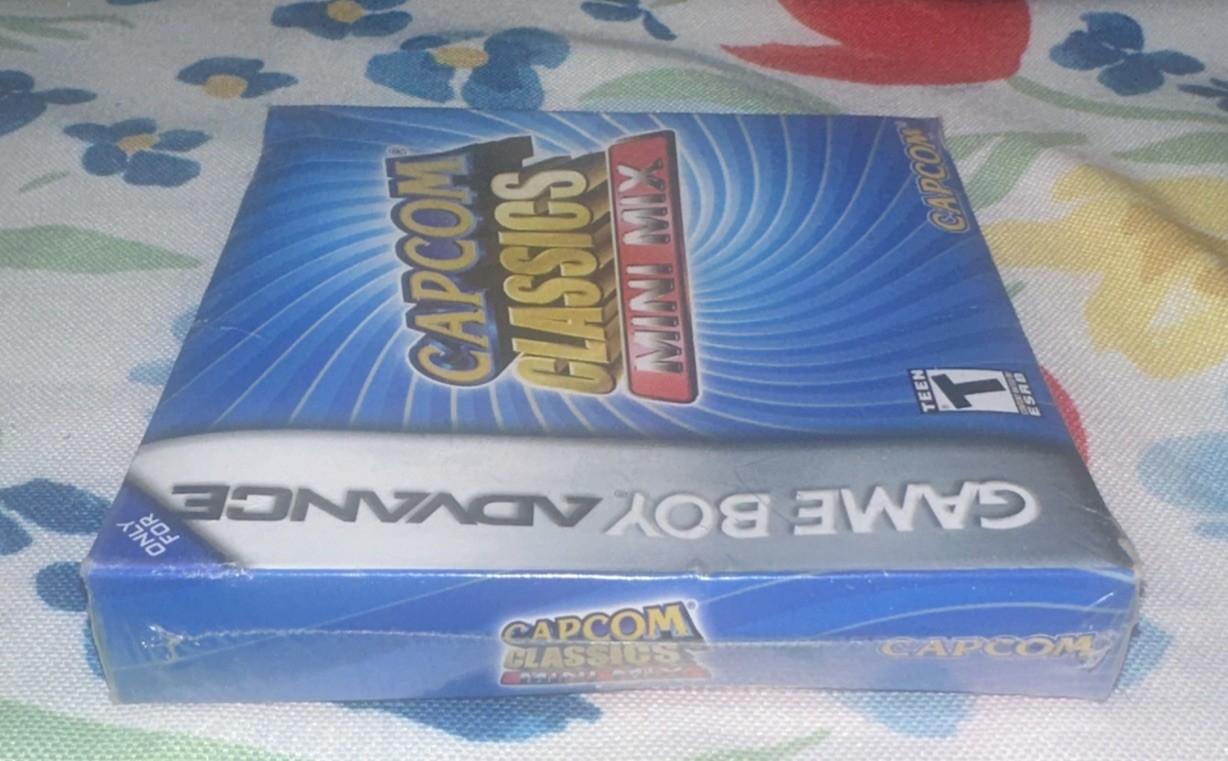 Capcom Classics Mini Mix NES Nintendo Game Boy Gameboy Advance GBA New Sealed
