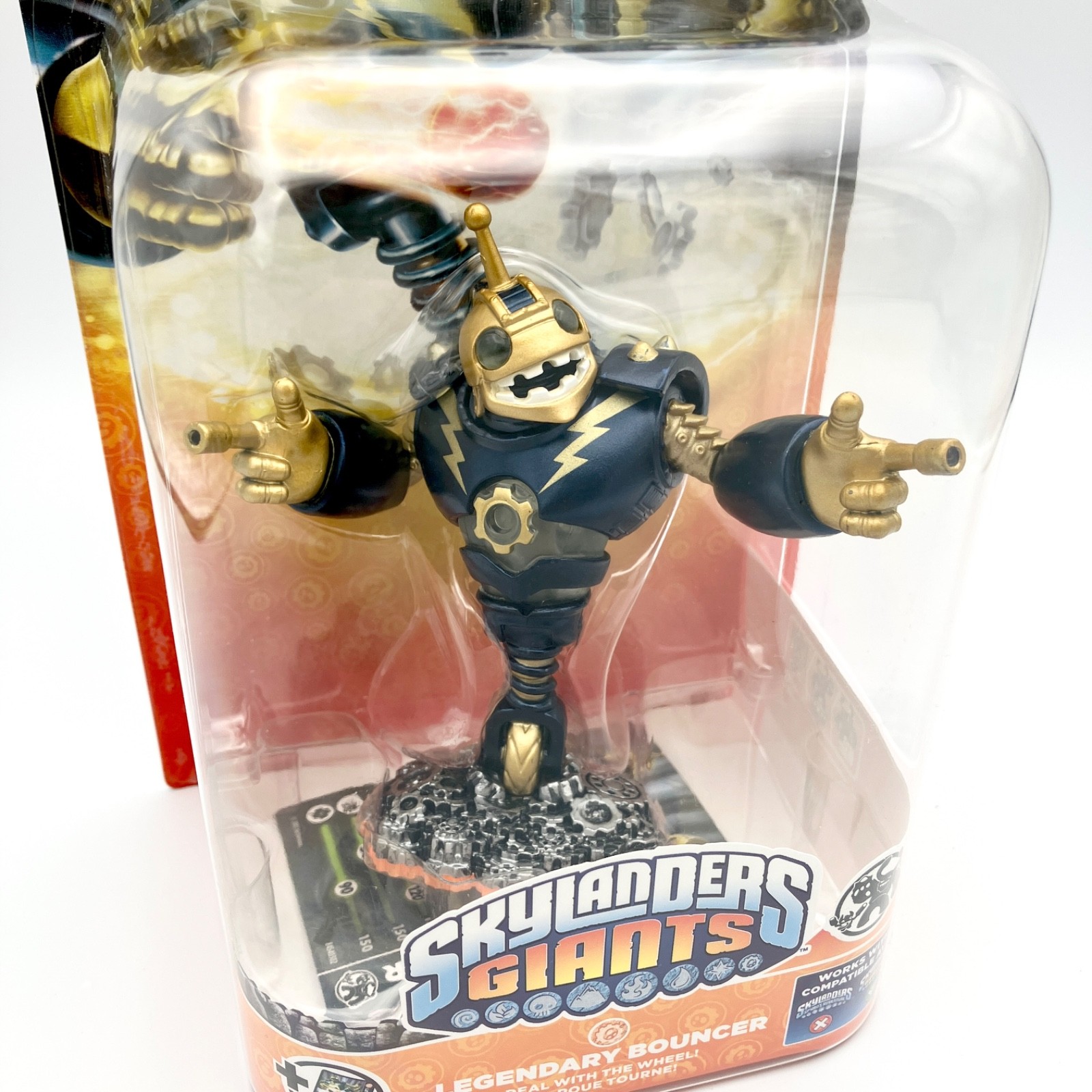 Skylanders Giants Legendary Bouncer Figure Toys R Us Exclusive NEW SEALED