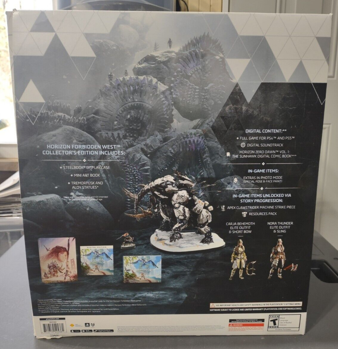 Horizon Forbidden West Collector’s Edition (PlayStation 5, 2022) – No Game