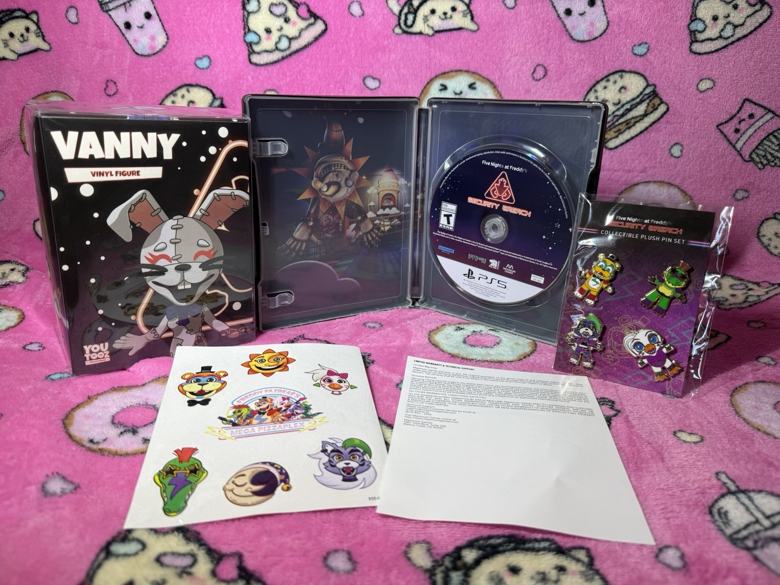 Five Nights At Freddy’s Security Breach Steelbook (Sony PlayStation 5, PS5)