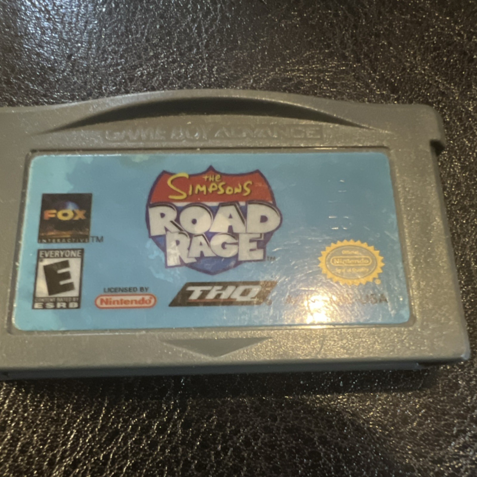 THQ The Simpsons: Road Rage Nintendo Game Boy Advance GBA Game E-Everyone