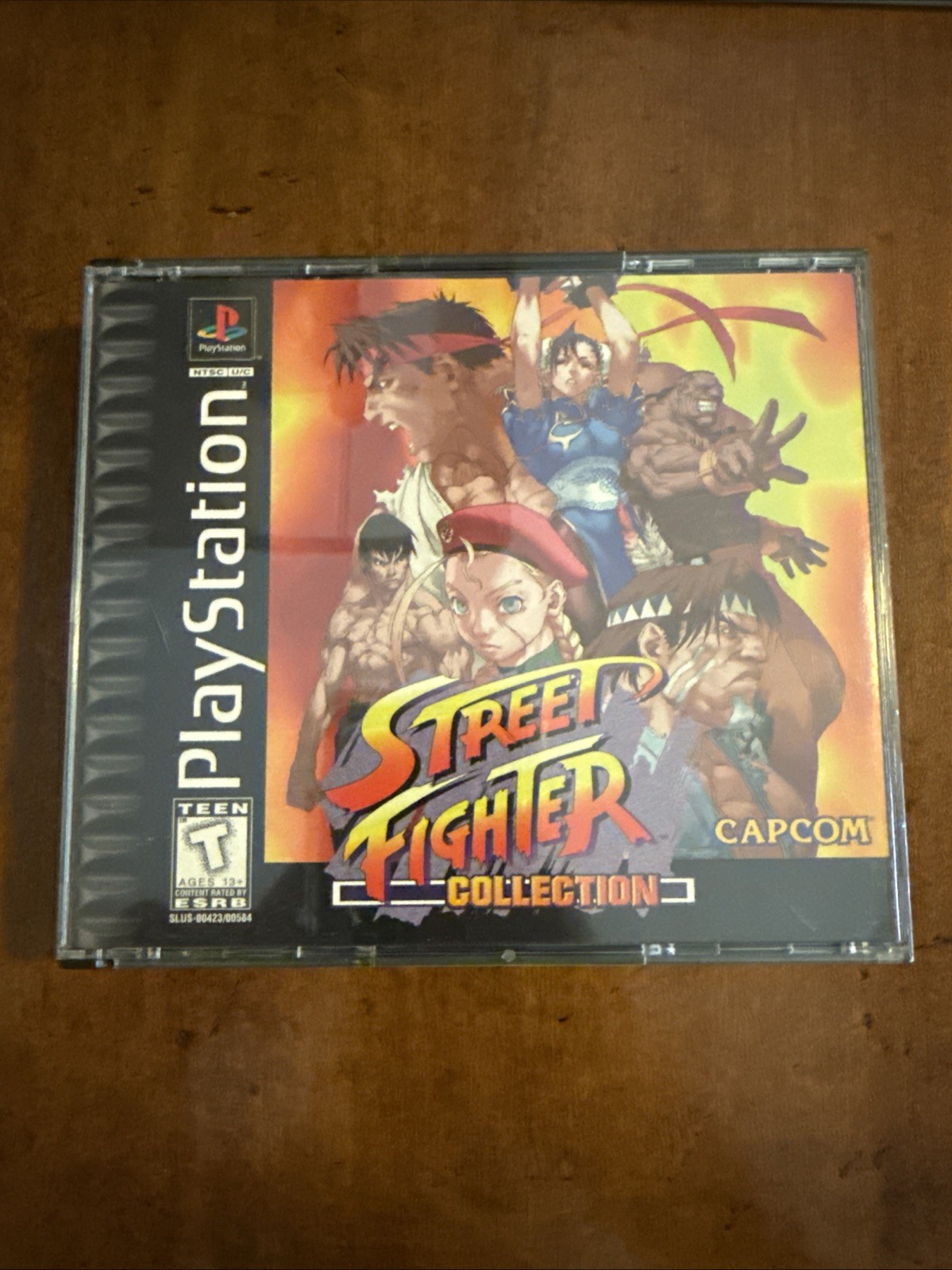 Street Fighter Collection Sony PlayStation 1 PS1 2-Disc CIB Manual Case Included