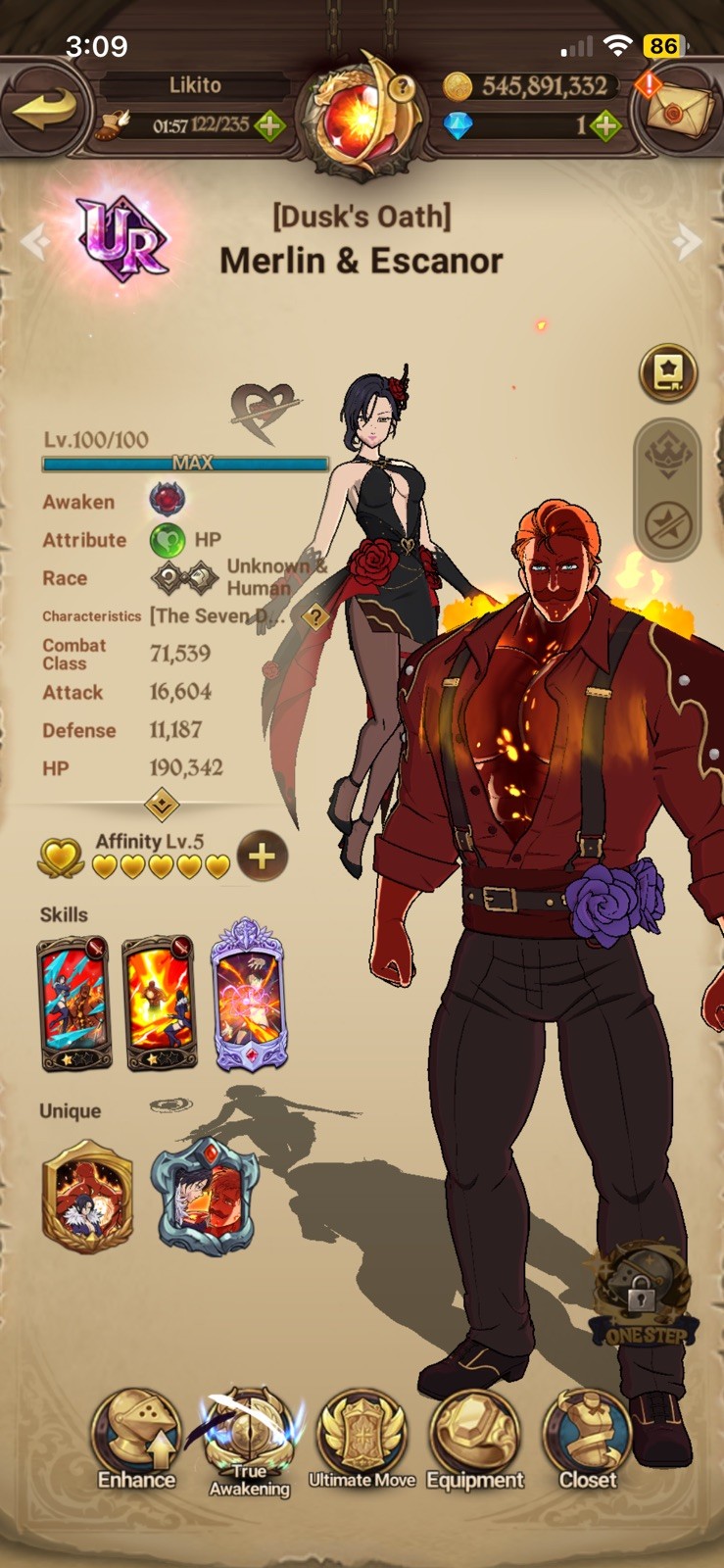Global 7DS Grand Cross Account Up For Sale