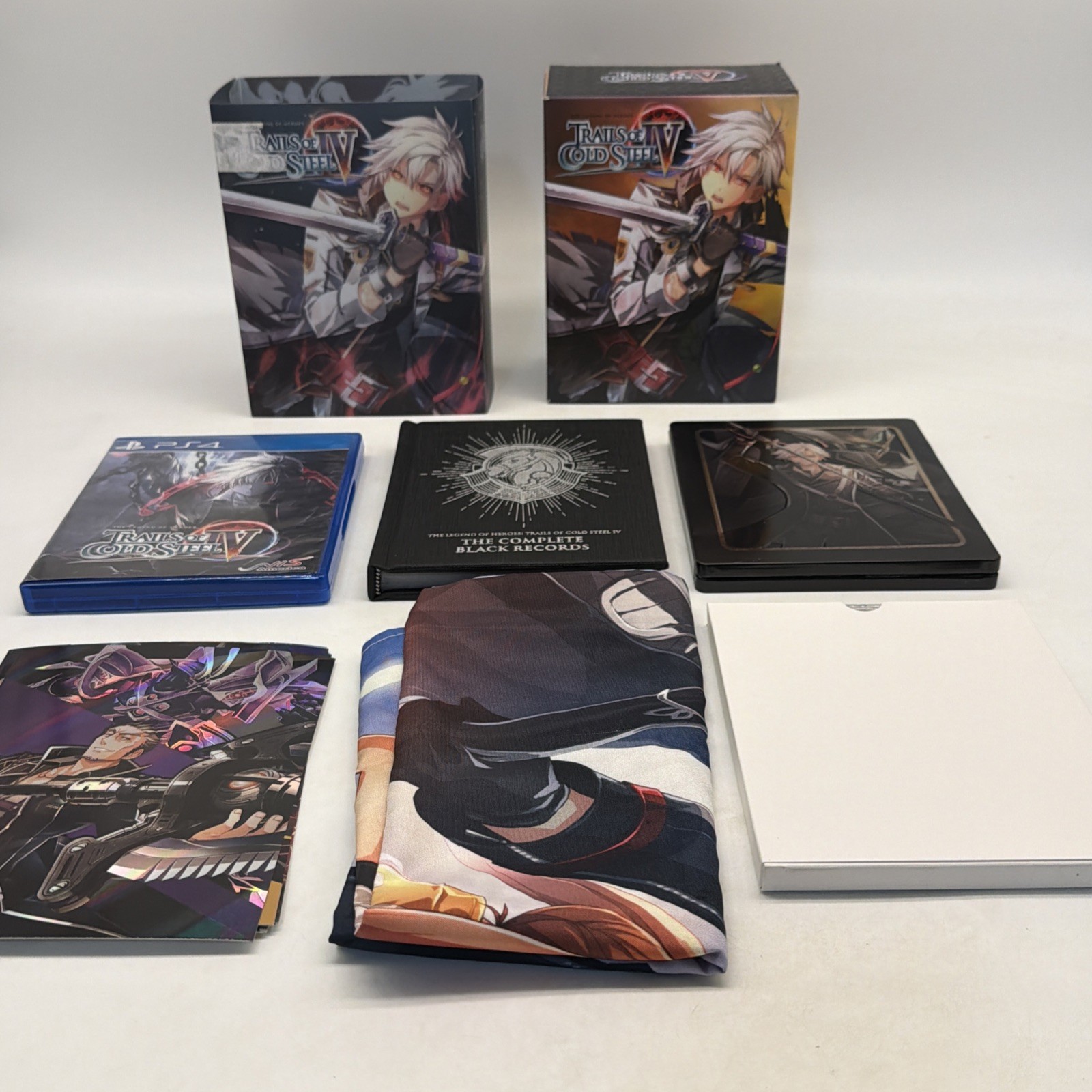 Legend of Heroes Trails of Cold Steel IV Limited Edition Collectors Box PS4!