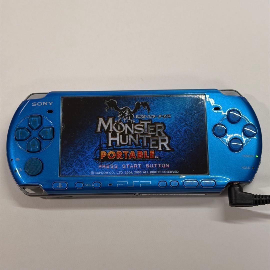 Excellent Sony PSP-3000 Vibrant Blue Console