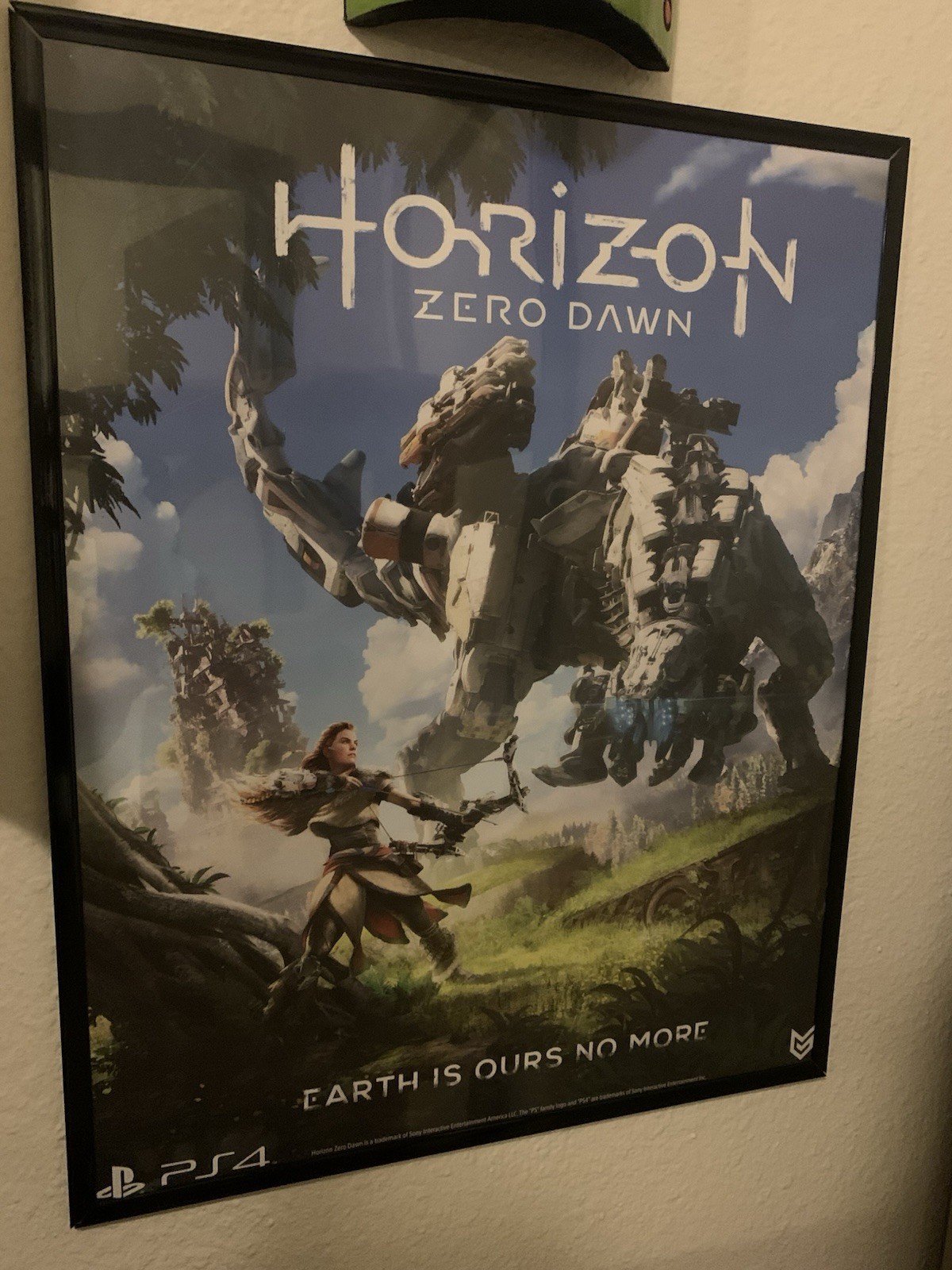 Horizon PS4 Aloy double-sided poster FRAMED 20” x 14“￼