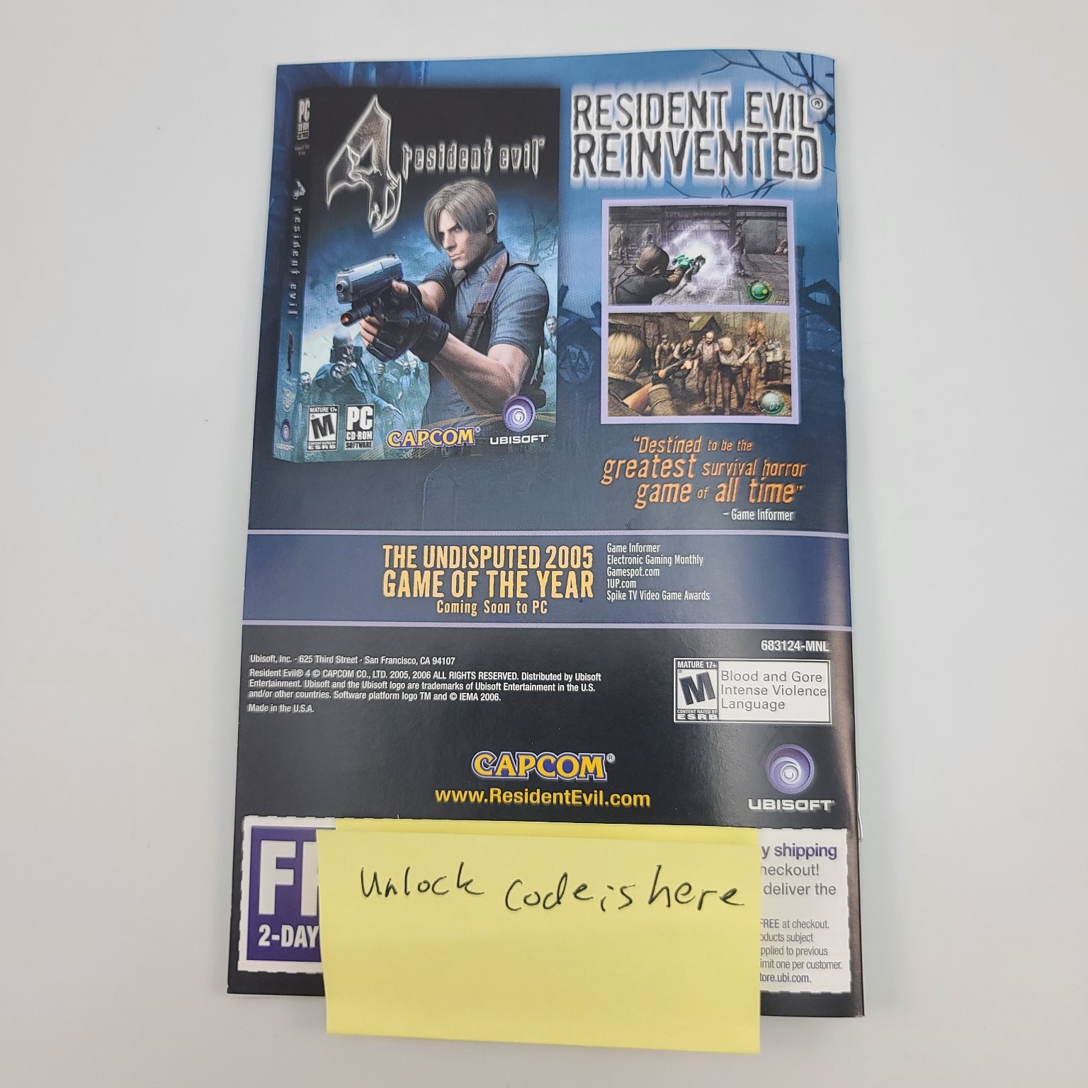 Devil May Cry 3 Dante’s Awakening Special Edition PC CD-ROM Video Game