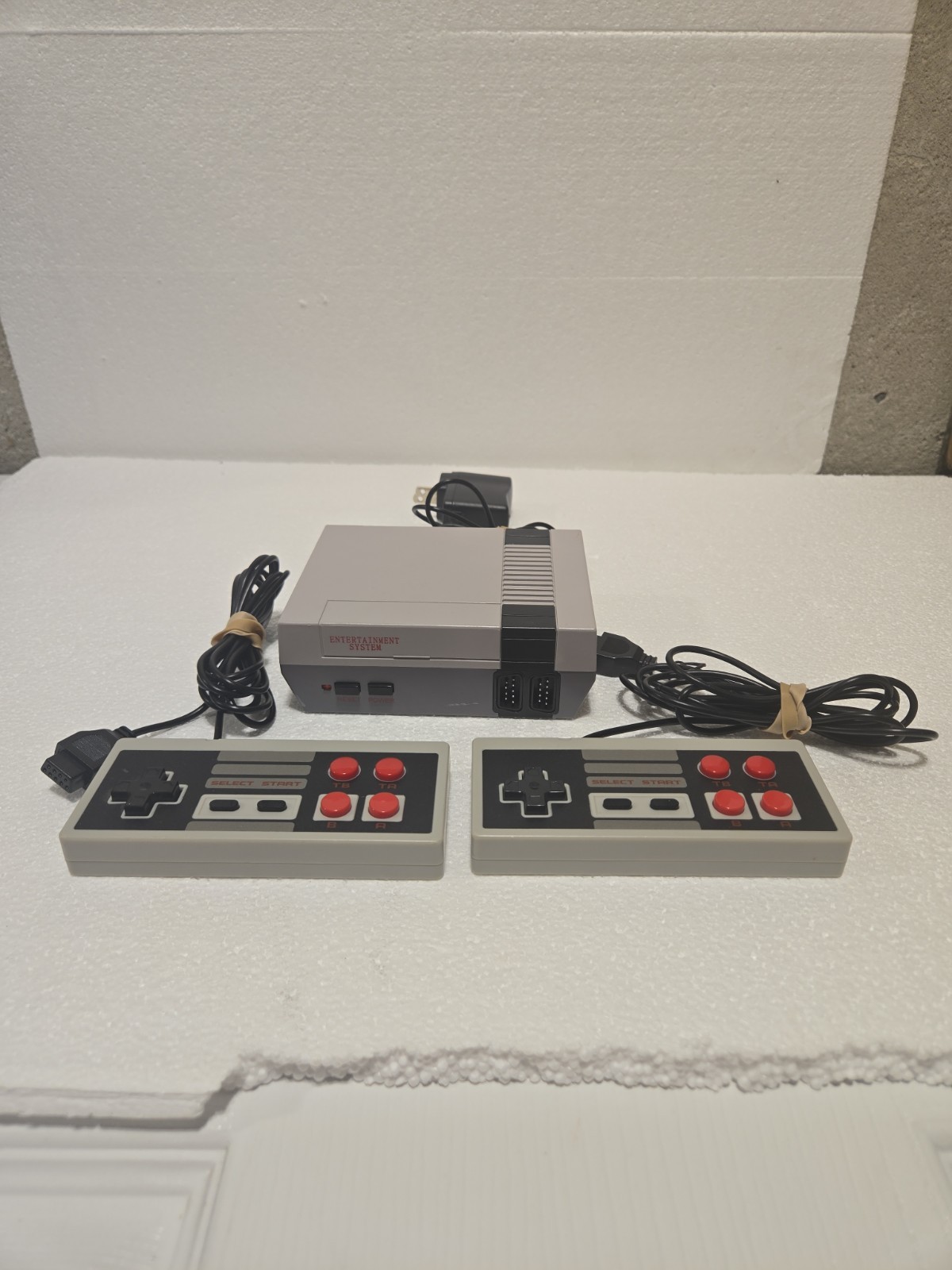 Nintendo NES Classic Microconsole with Two Controllers Untested