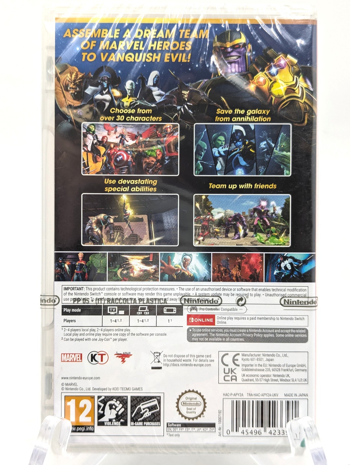 Marvel Ultimate Alliance 3: The Black Order Game for Nintendo Switch | PEGI 12