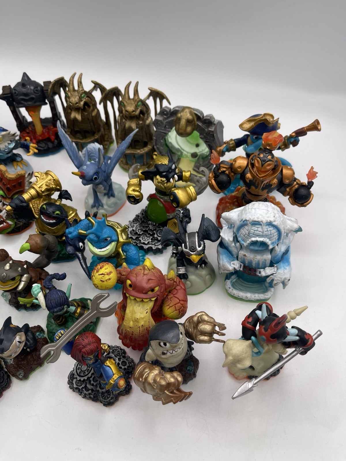 43 Figure Skylanders Spyros Adventure & Swap Force Lot Wash Buckler Sonic Boom