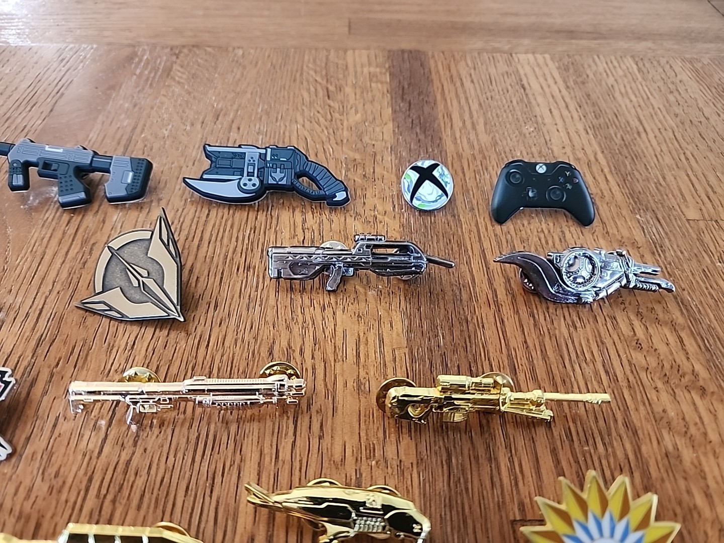 Halo Xbox Pins *GOLDEN* LOOT CRATE & MORE!