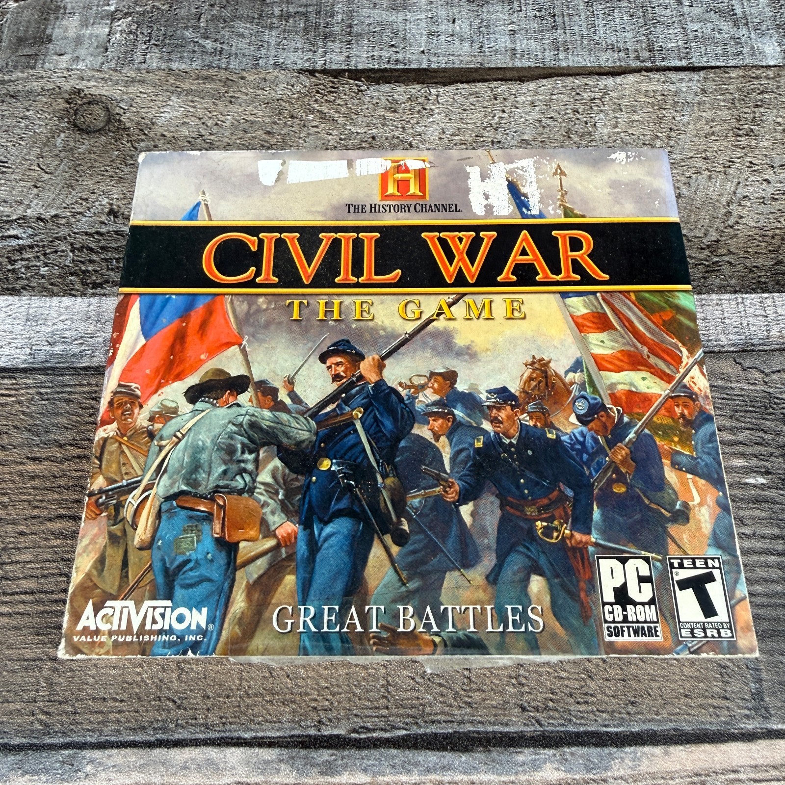 Civil War The Game: Great Battles – History Channel PC CD-Rom Game (2002)