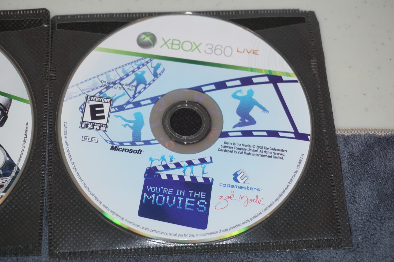 Xbox 360 Disc Only Game Lot Burnout Paradise Kung-Fu Panda You’re in the Movies