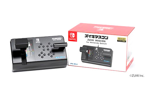 ZUIKI MASCON Controller GO By Train Densha De GO NINTENDO Switch Black NEW JPN