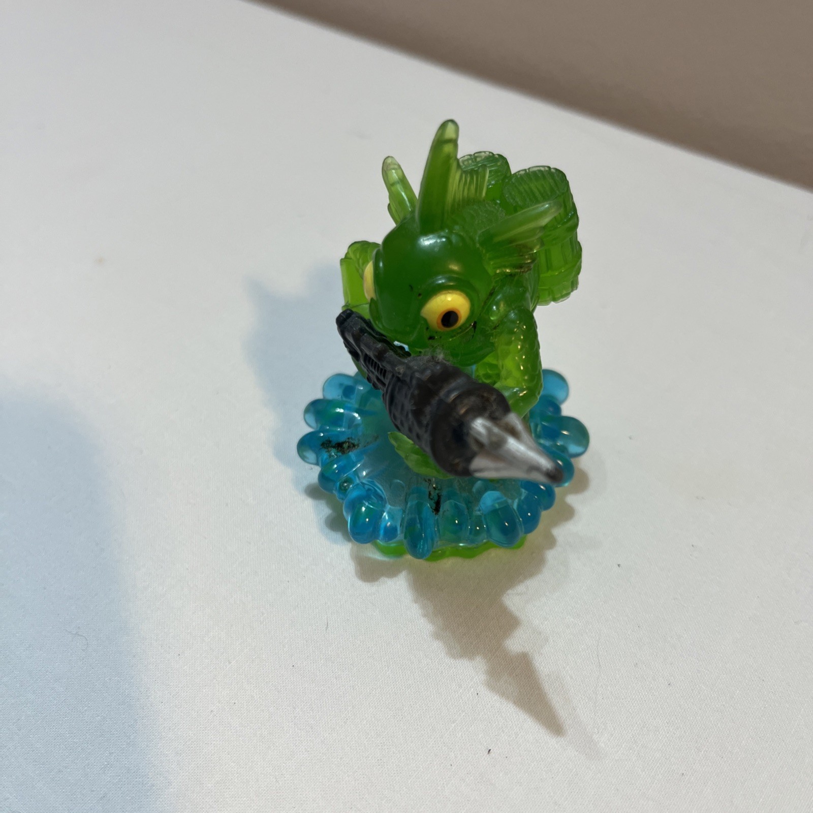 Clear Green Gill Grunt Skylanders Spyros Adventure Imaginators