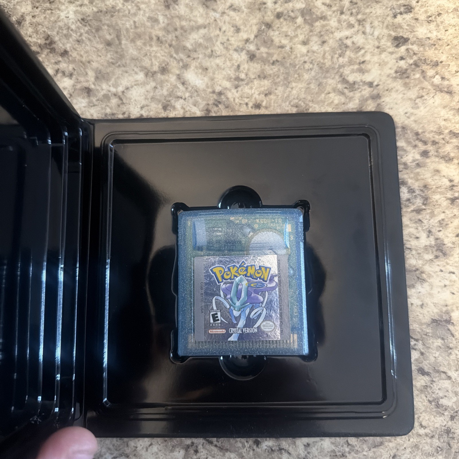 Pokemon Crystal for the Nintendo Gameboy Color. -Tested & Authentic