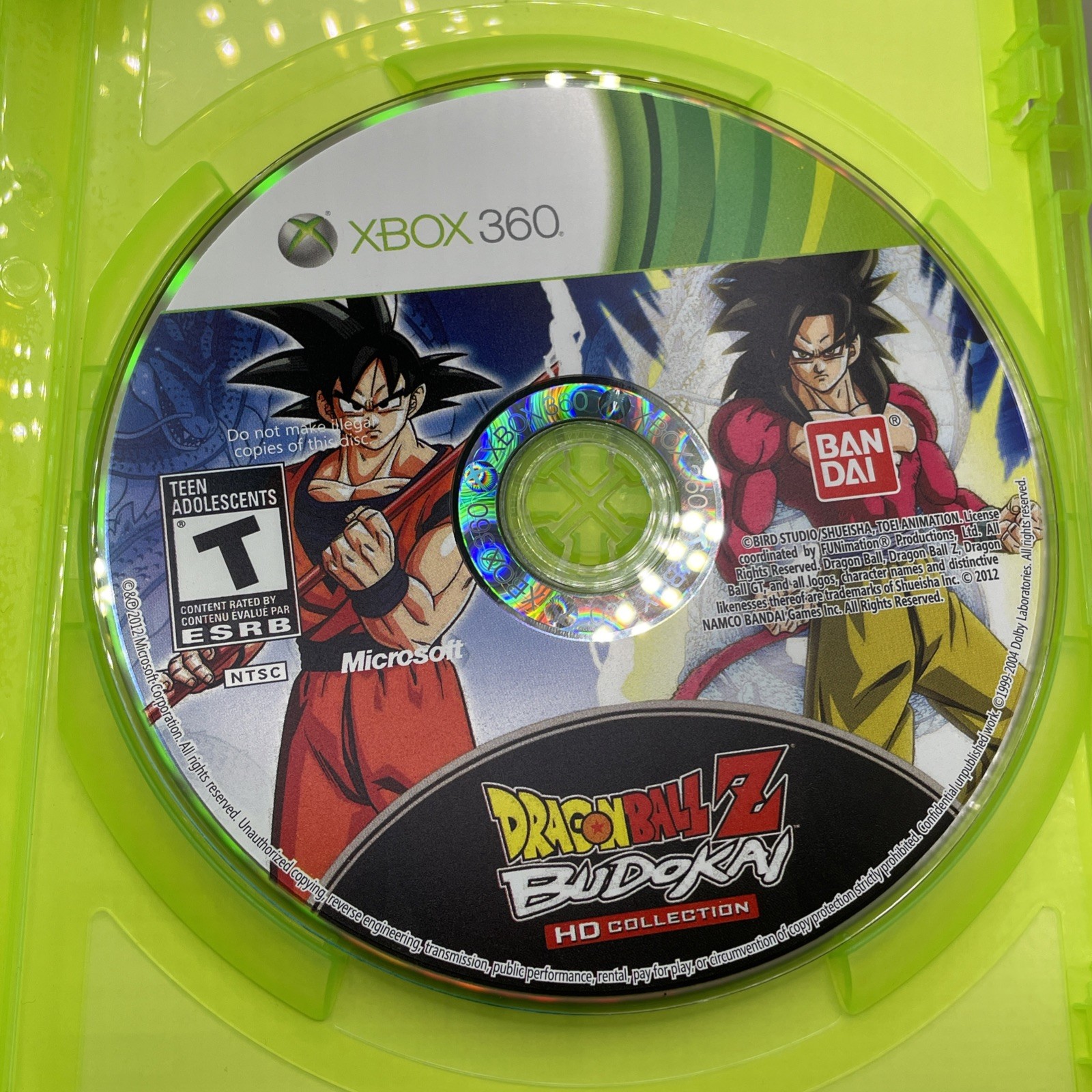 Dragon Ballz Budokai HD Collection – Microsoft Xbox 360, 2012 CIB Tested Working