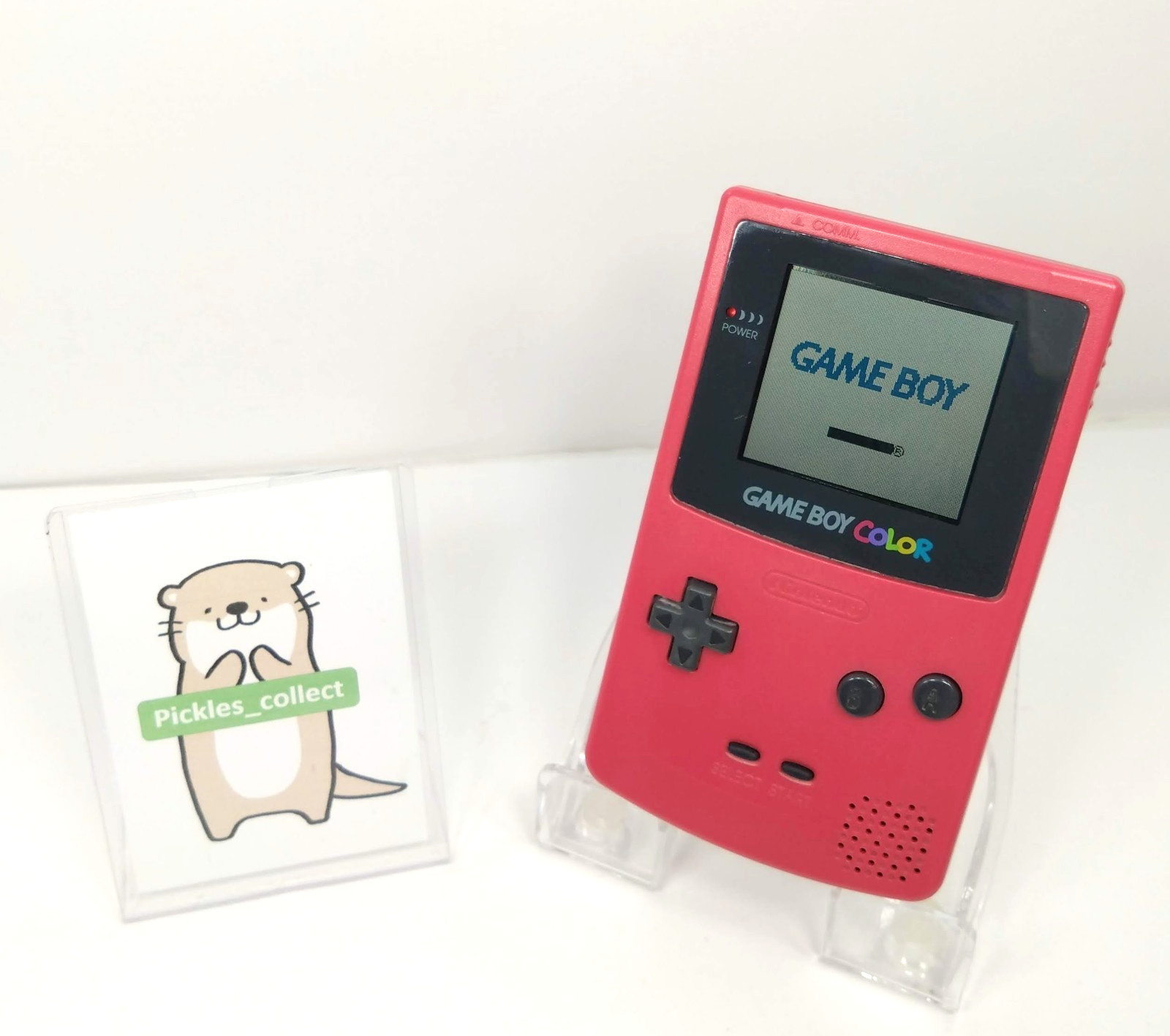 Nintendo CGB-001 Game Boy Color Red Console only Tested GB GBC 0506F
