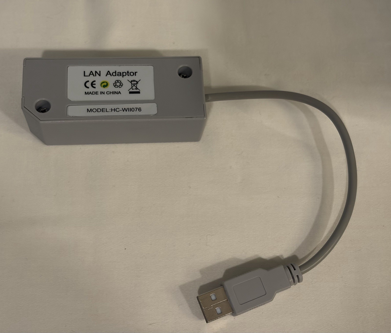 Nintendo Switch Wii Wii U LAN Adapter HC-WII076 (Third Party)