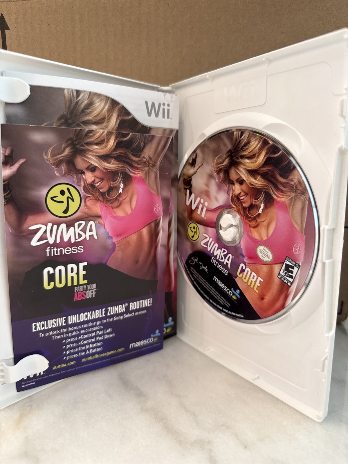 Zumba Fitness Core – Complete With Manual Nintendo Wii Game