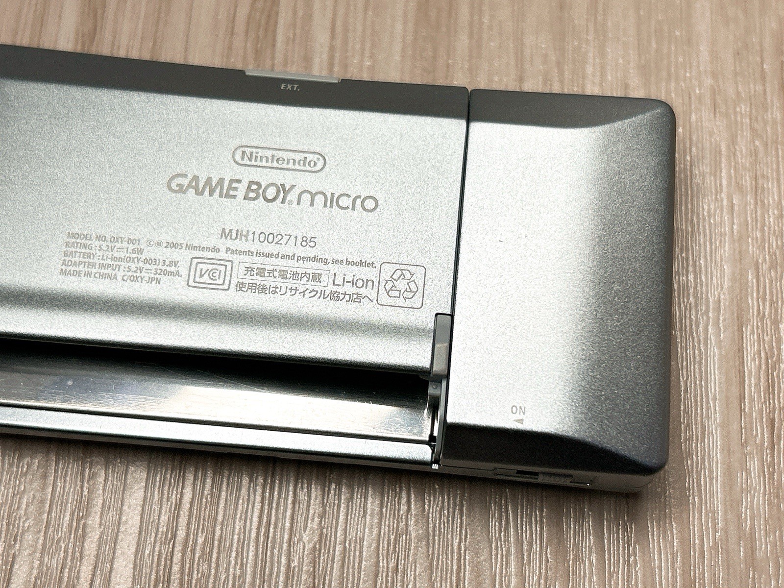 Nintendo GameBoy Micro Silver Console Complete in Box CIB – Near Mint