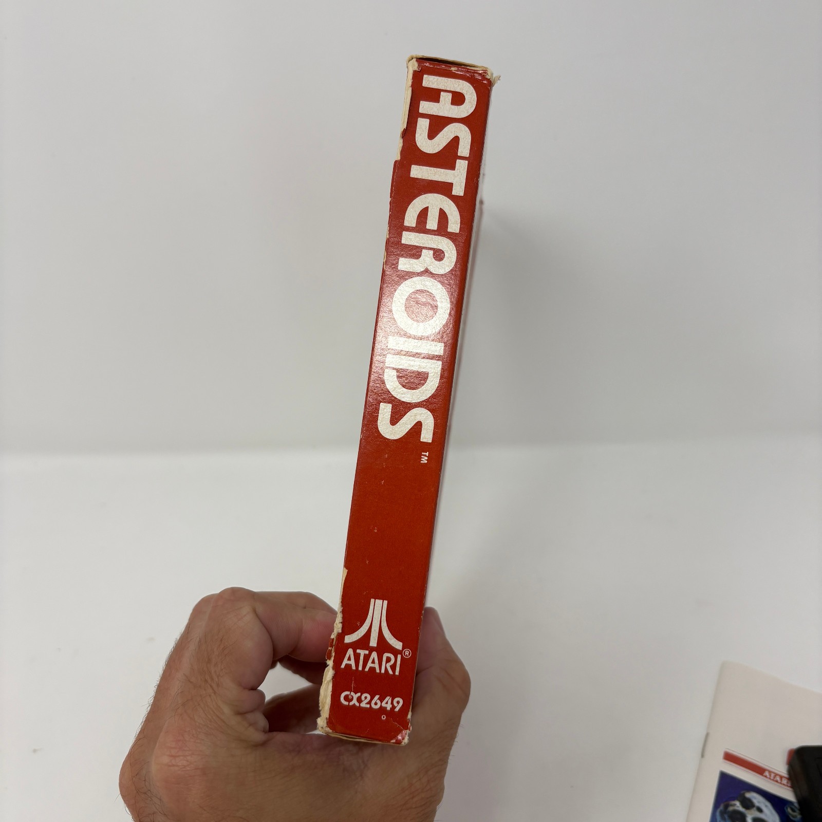 Asteroids (Atari 2600, 1981) CIB Complete In Box Tested & Works