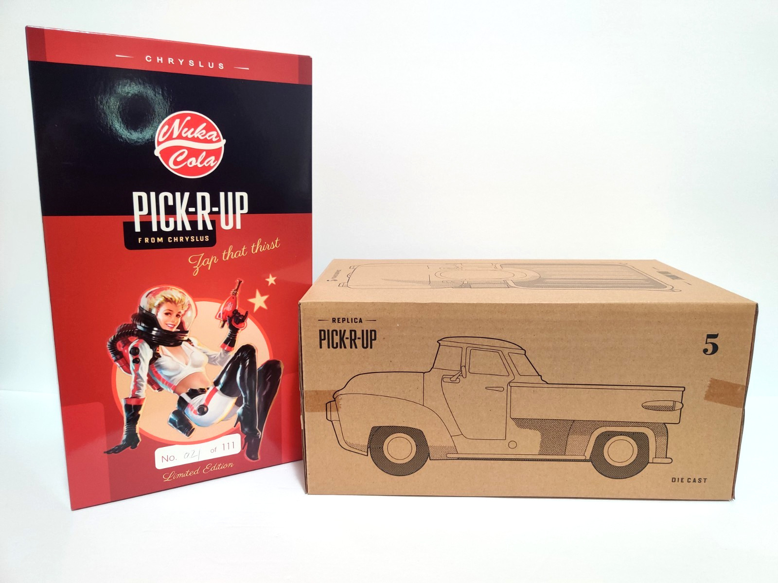 Fallout Nuka Cola Pick-R-Up 1:18 Die Cast Replica Limited Edition #21/111