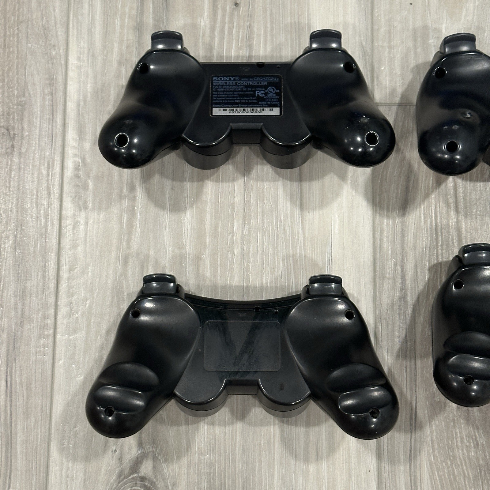 Lot of 6 PS3 Dualshock 3/Third Party Wireless Controller Parts Repair Only