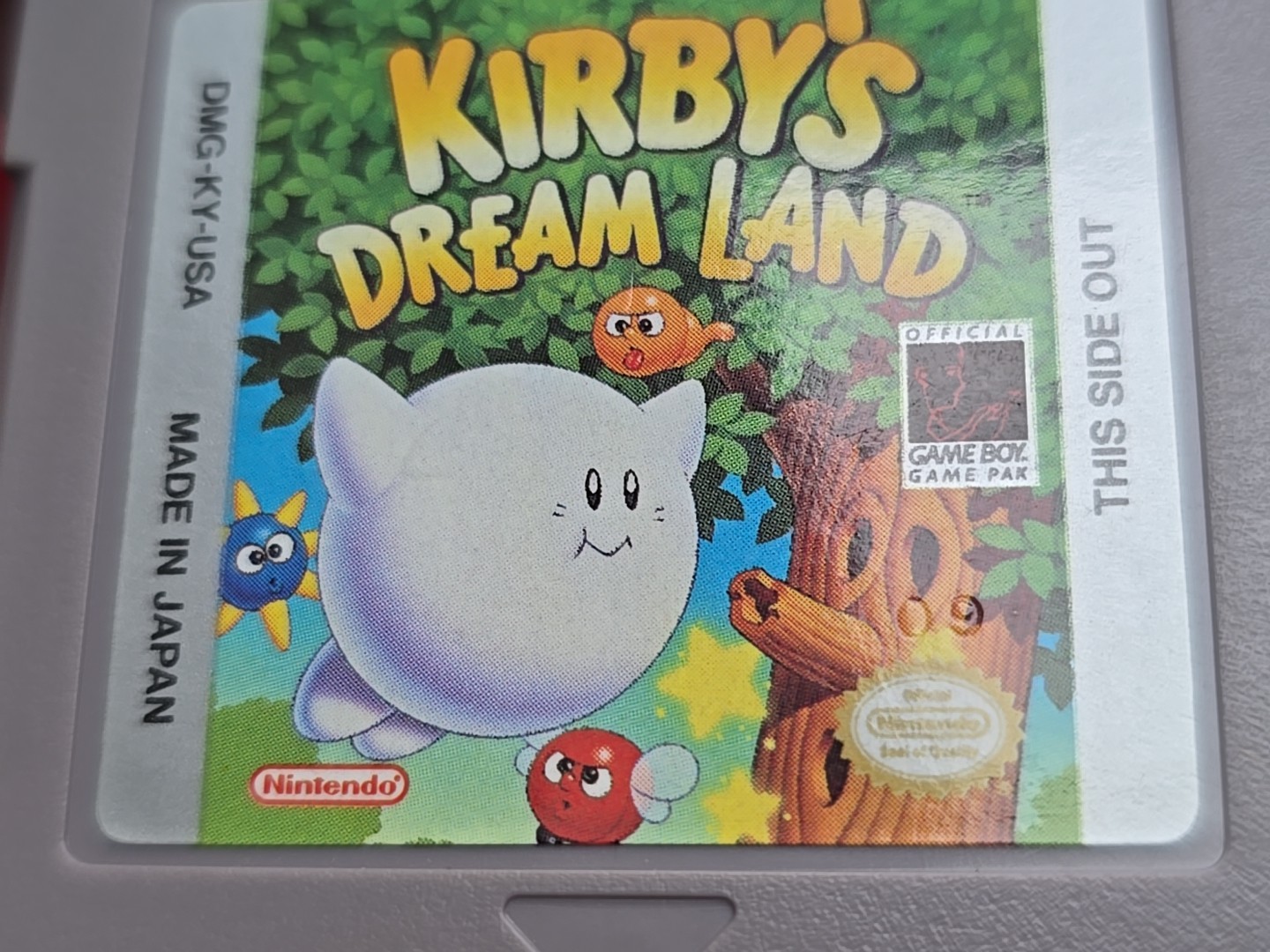 Game Boy Kirby’s Dream Land Pinball Land Nintendo GB Original Lot 2 Kirby Games