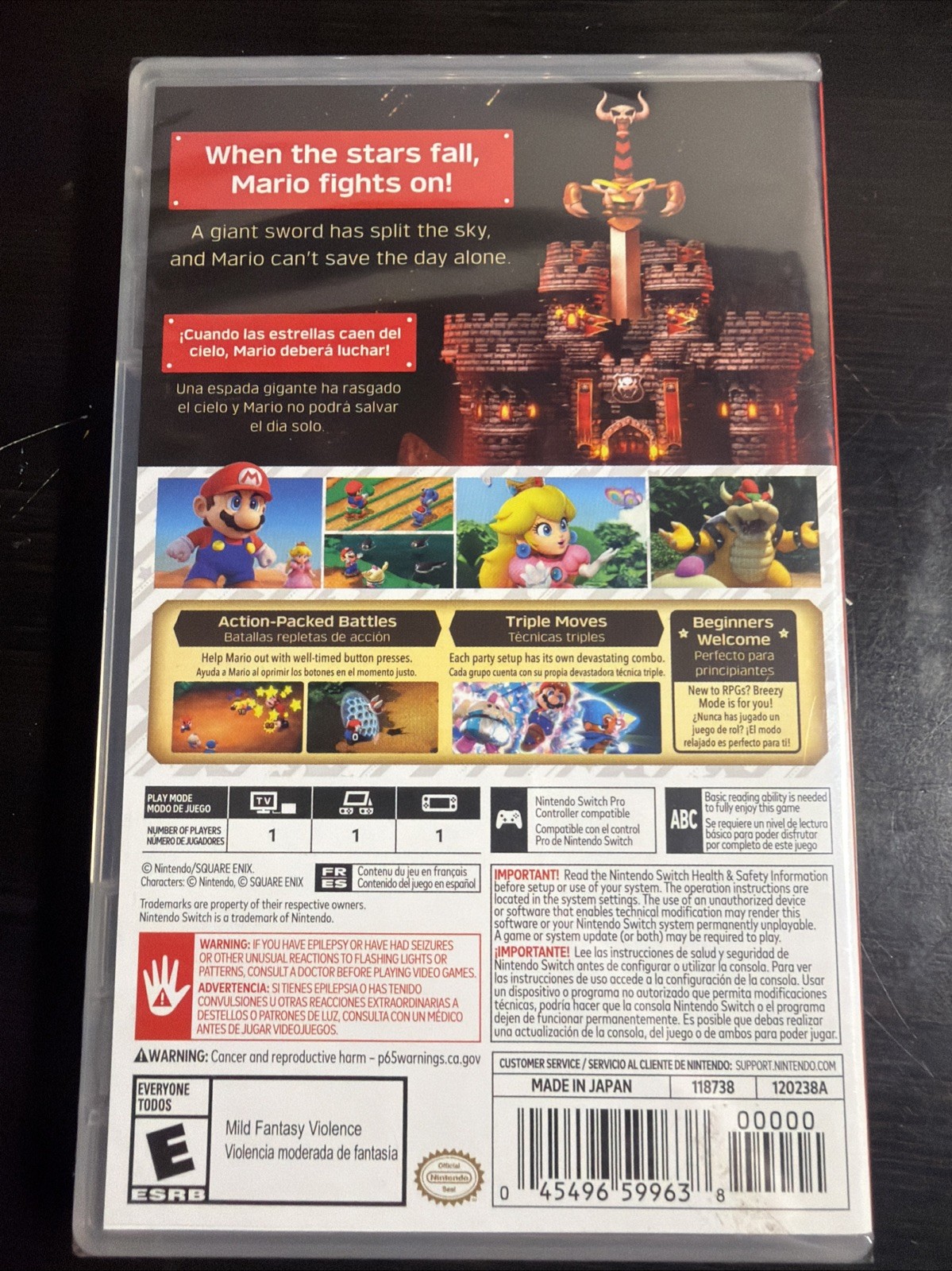 Super Mario Bros RPG – Nintendo Switch