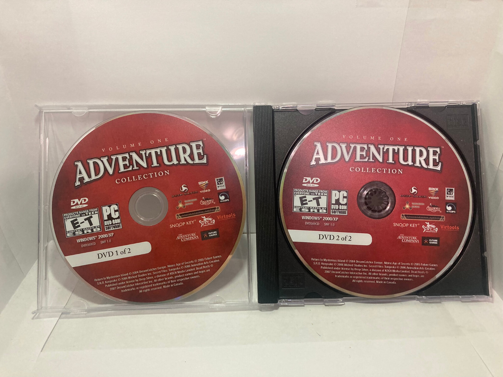 Selection of PC Adventure Games by “The Adventure Company” (9 games total)