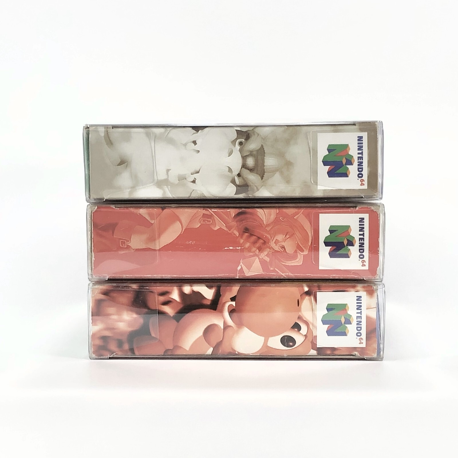 25 N64 Clear Plastic Box Protector Sleeve Case for Complete CIB Games