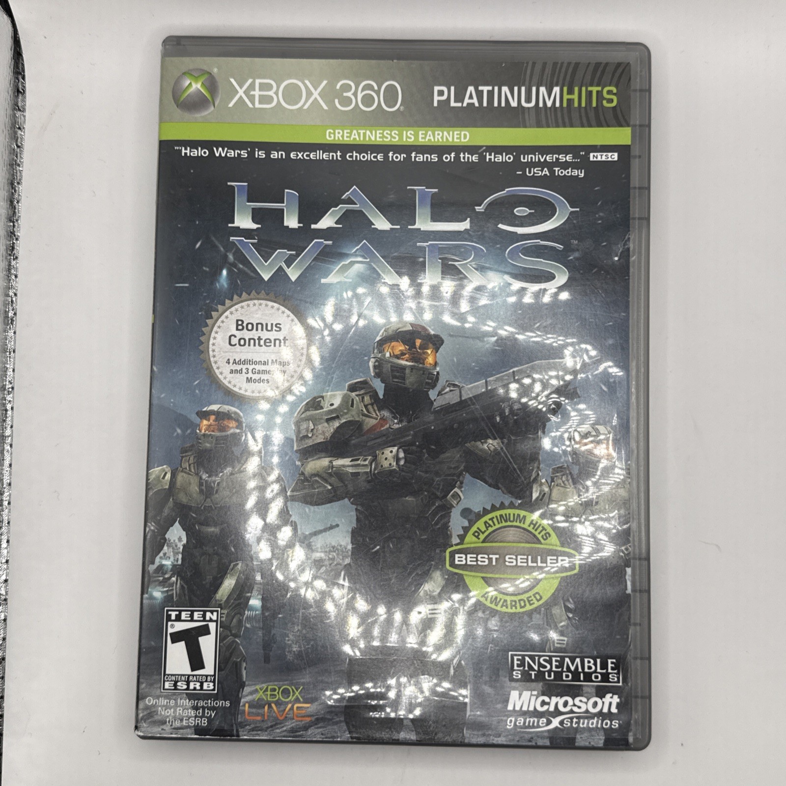 Lot Of 4 Xbox 360 Halo Games: 3 ODST, Reach, Wars, & 3 – Tested and working