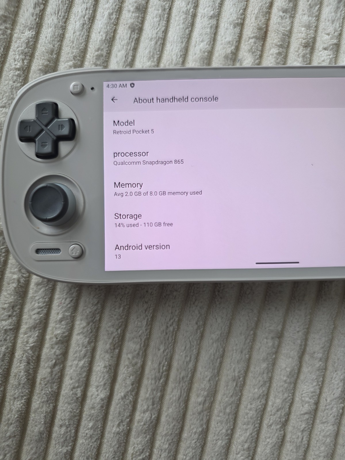 Retroid Pocket 5 16bit 128GB AMOLED 5.5” Screen, Handheld Android
