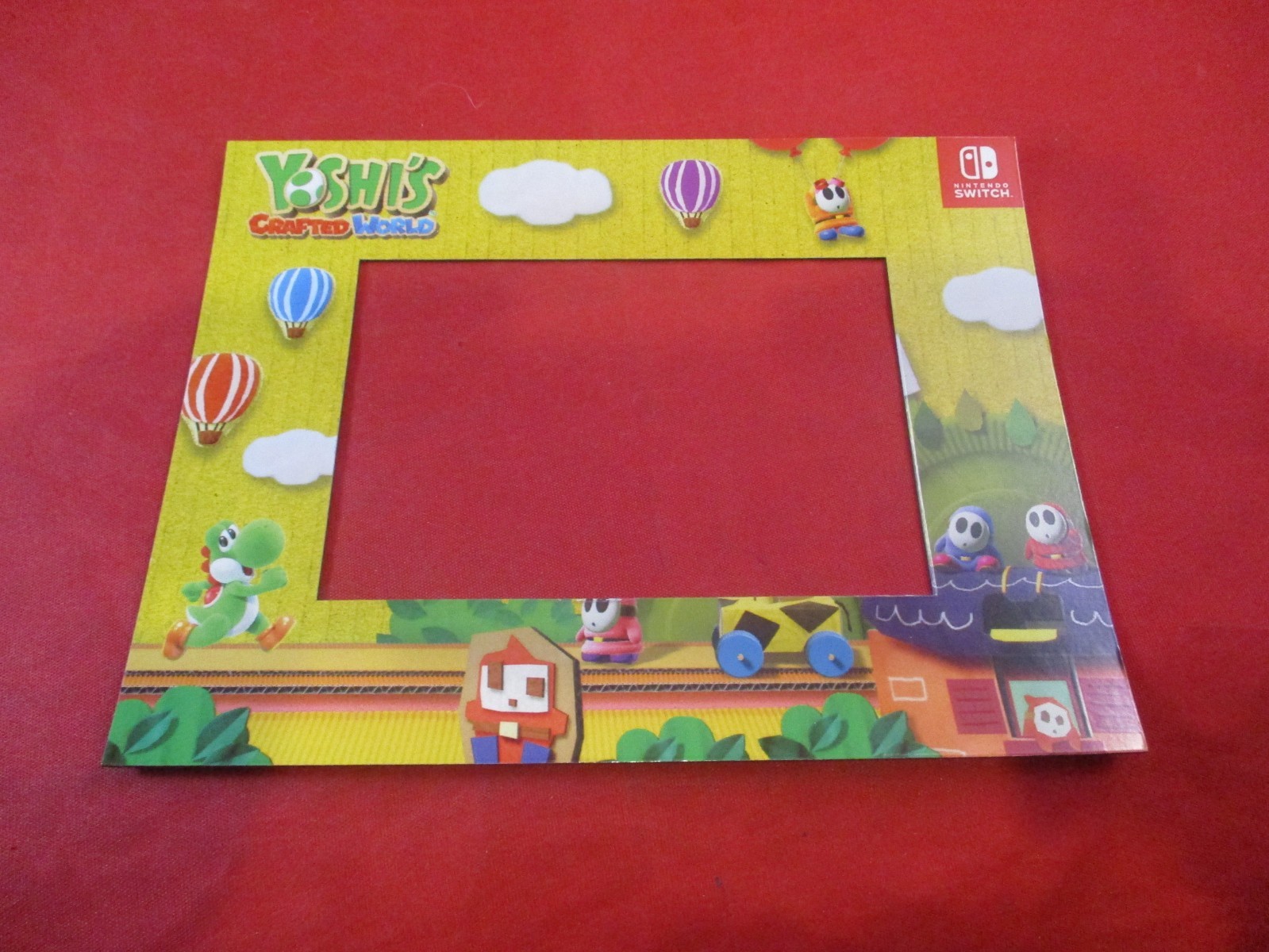Kirby’s Extra Epic Yarn/Yoshi’s Crafted World Switch Nintendo Poster + Frames