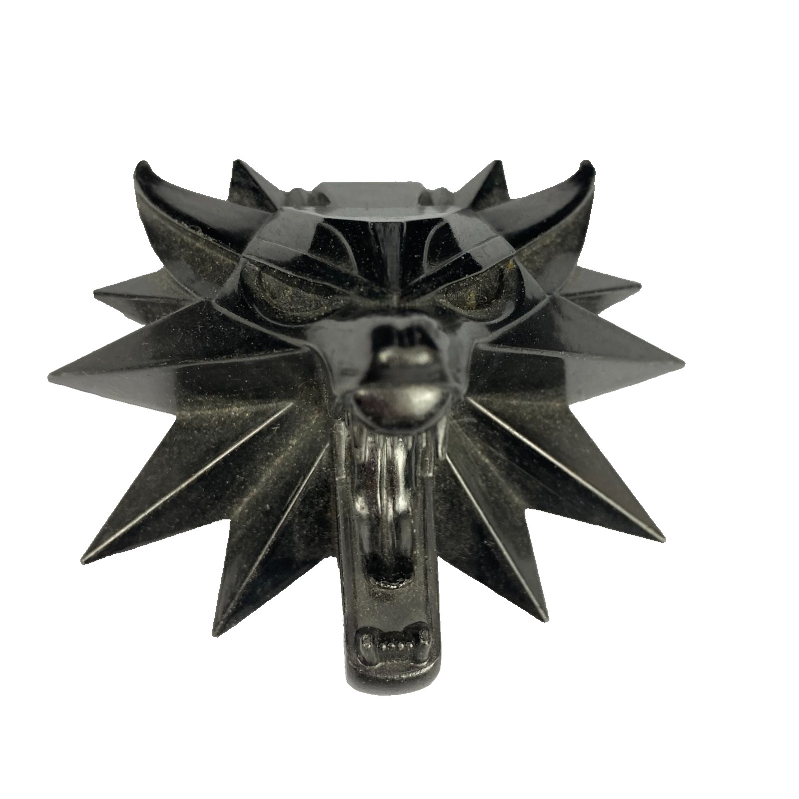 The Witcher 3 Wild Hunt Wolf Medallion Metal Paperweight Dark Horse Deluxe w Box