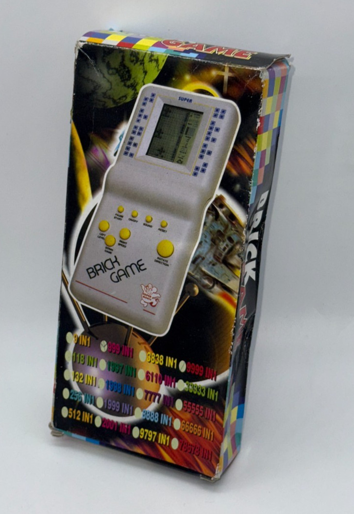 BRICK GAME Super Mouse – 9999 in 1 LCD Game & Watch Portable Console -NEW E-9999