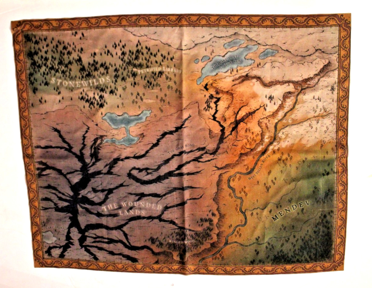 CLOTH MAP WORLDWOUND PATHFINDER WRATH OF THE RIGHTEOUS COLLECTOR’S ED. 33″X27″