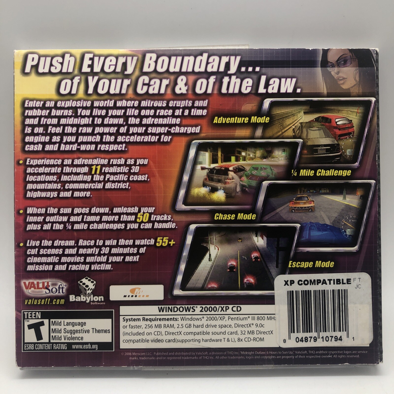 Video Game PC Midnight Outlaw 6 Hours to Sun Up NEW