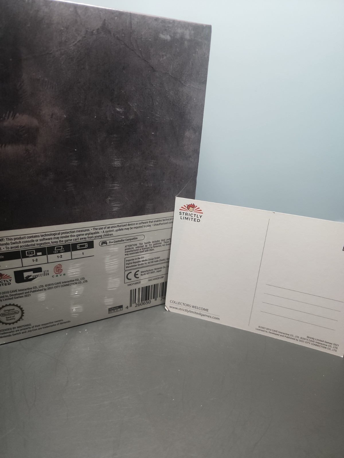 Switch NEW, Factory Sealed, Death Smiles I & II Collector’s ED, Strictly Limited
