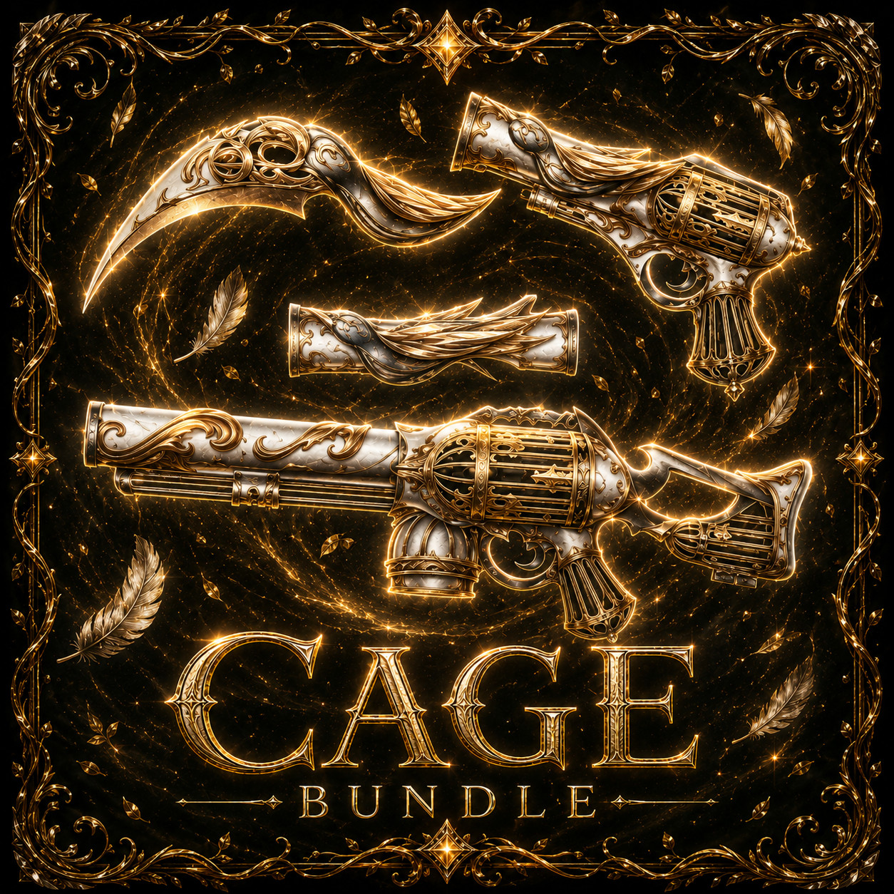 Caged bundle MVSD Murderers VS Sheriff Duels | gun + knife + sniper