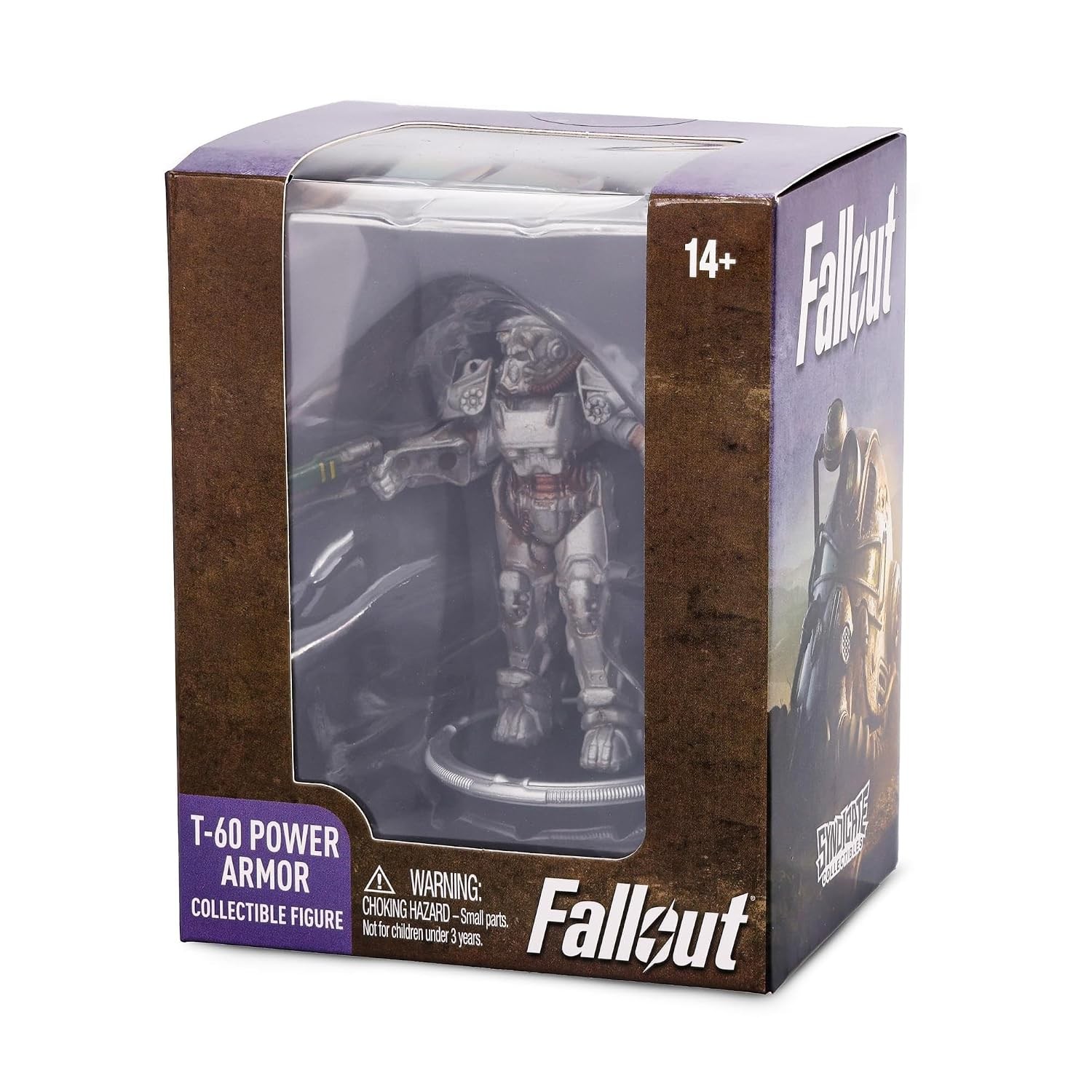 Fallout T60 Power Armor 3 Inch Mini Collectible Figure Statue Collectible
