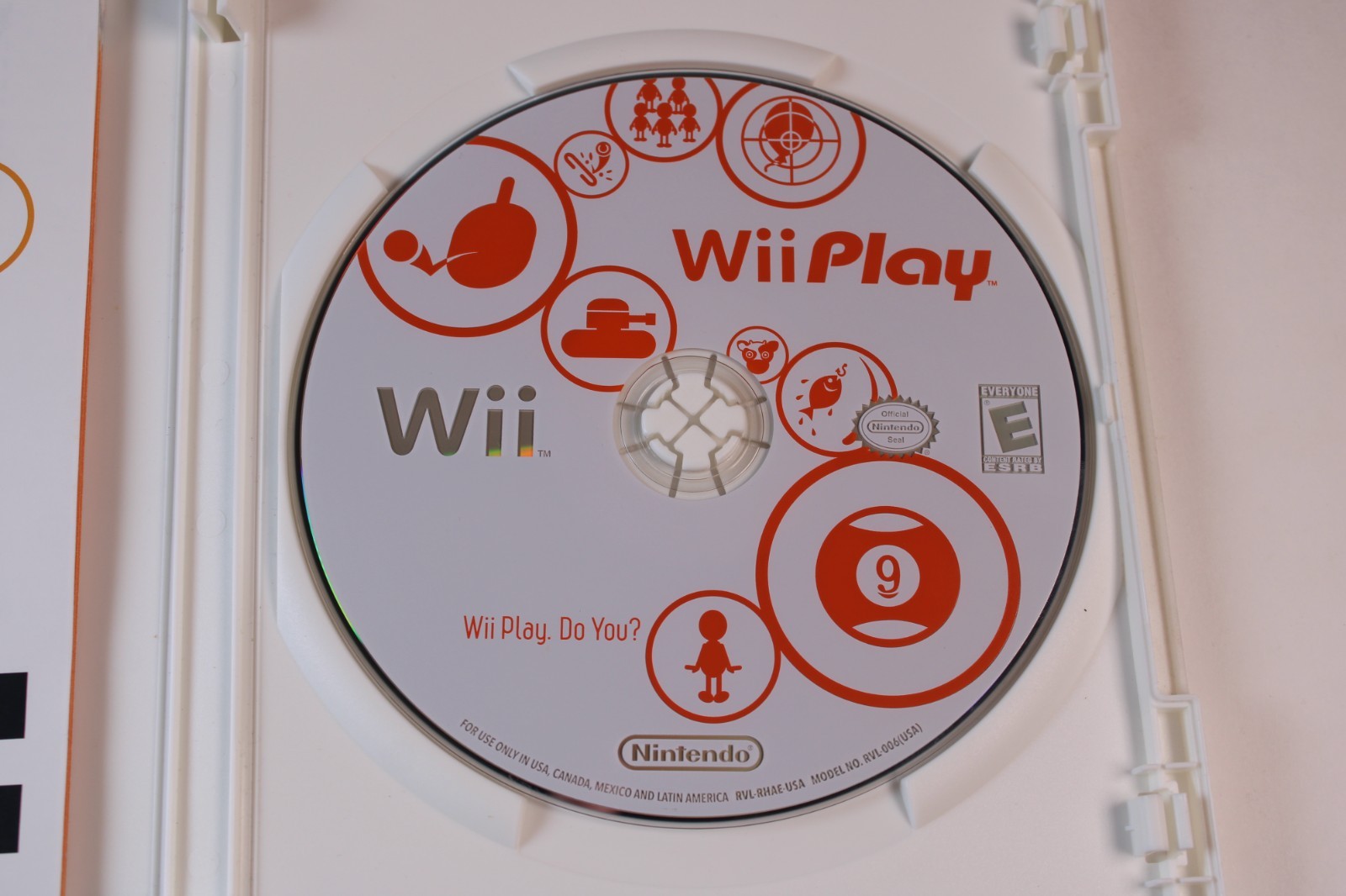 Wii Play (Nintendo Wii) Authentic, Tested/works great
