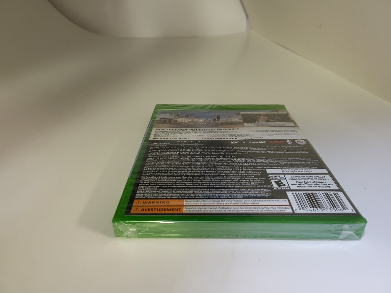 NEW EA Sports Factory Sealed NBA LIVE 16 2016 Basketball Game for XBOX ONE