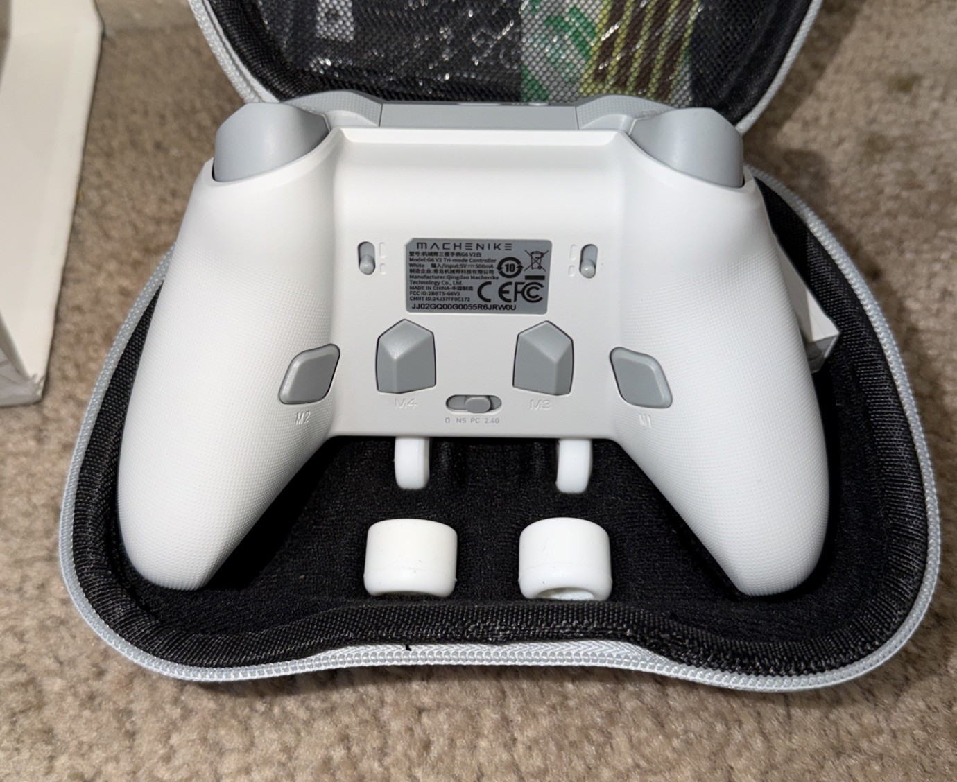 G6V2PE Wireless Controller for PC/Switch/iOS/Android, TMR Joysticks & Trigger…