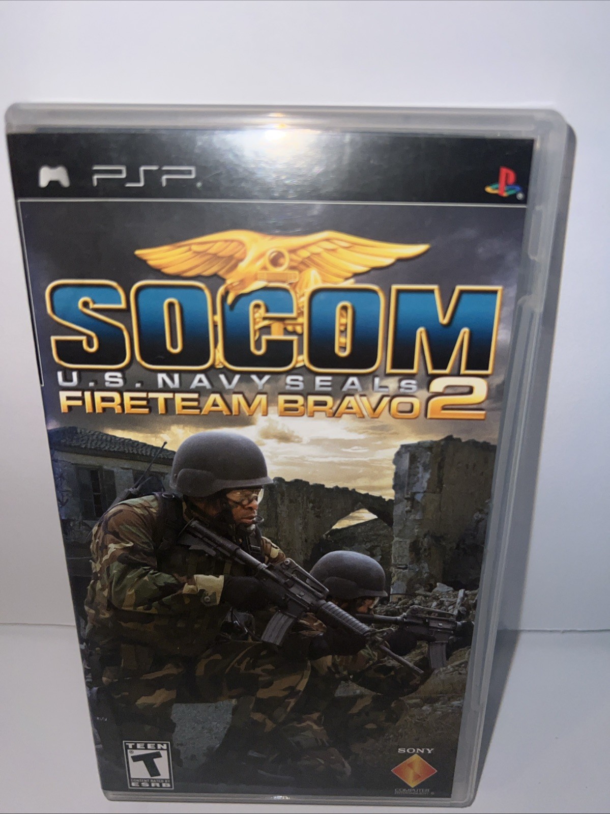 SOCOM U.S. Navy Seals: Fireteam Bravo 2 (Sony PSP, 2006) *CIB*